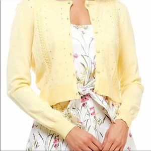 Gal Meets Glam Yellow Cardigan